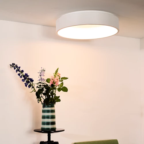 Lucide TALOWE LED - Plafonnière - Ø 60 cm - LED Dimb. - 1x42W 3000K - Wit - sfeer 1